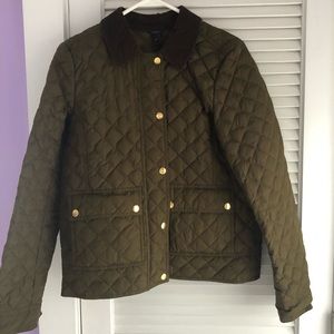 J crew women’s quilted field jacket